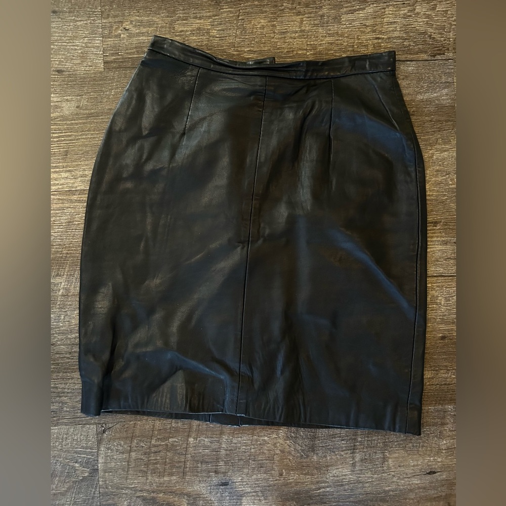 Genuine leather skirt Juniors size 7/8